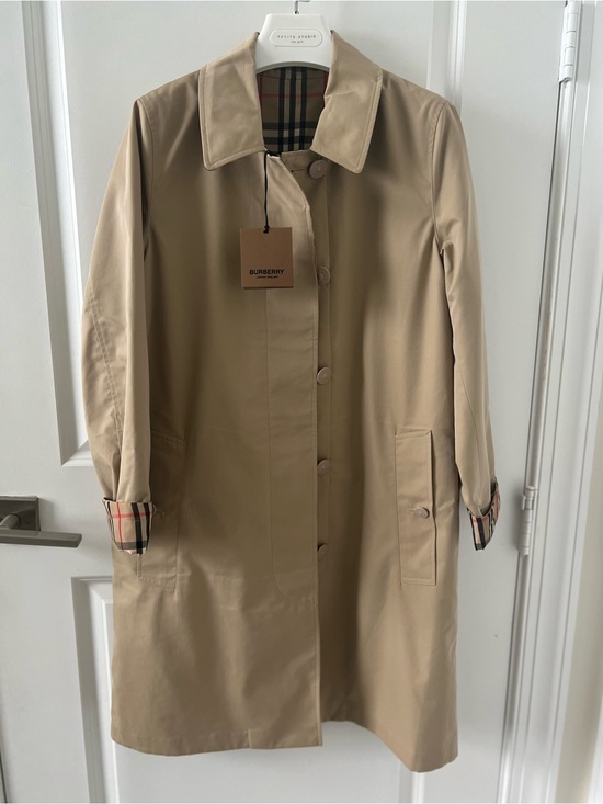 Burberry Jackets & Blazers - Burberry Revesible  Trench Coat with Beige